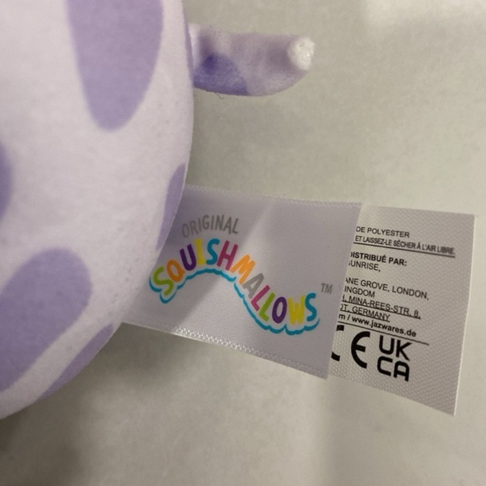 Squishmallows Pammy 4 Purple Pig Capsule included - Picture 4 of 4